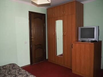 Фото номера Номер стандарт с 1 двуспальной кроватью Гостиница Звездный г. Домбай 7