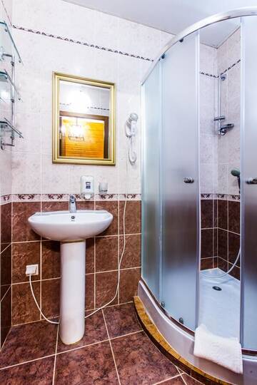 Фото номера Полулюкс с видом на горы Гостиница Aruchat Hotel г. Домбай 7